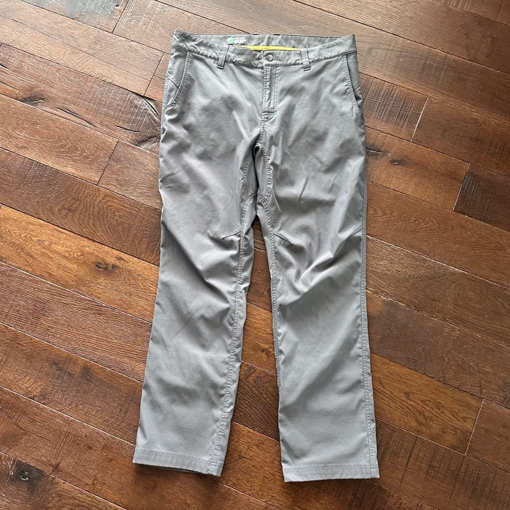 Stio Coburn Pants Mens 36R Canyon Rock Stretchable Outdoor Hiking Golf Nylon